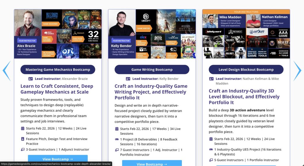 Free Videos vs. Focused: Researching Your Game Design Degree